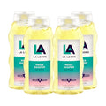 L.A. Looks Mega Shaper Hair Gel - Mega Level 9 Hold - Hair Gel for Women - Lasts All Day - Non-Sticky, Alcohol-Free, No Flaking - 4 pc