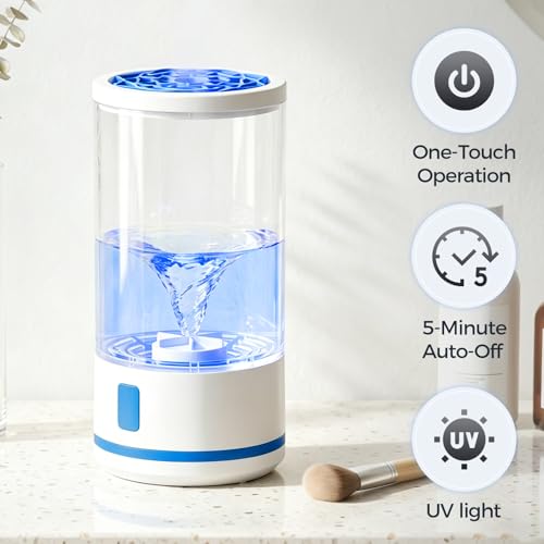 Electric Makeup Brush Cleaner - 7000 RPM Spinner with Type-C Charging