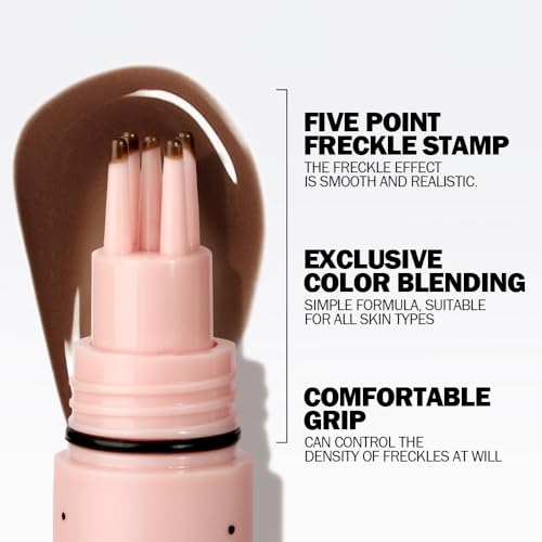 Freckle Pen, Freckle Stamp, Waterproof, Smudge-proof, Transfer-proof,Easy Natural Sun-Kissed Look