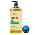 Botanic Hearth Pure Castor Oil 8 Fl Oz for Hair, Brows & Lashes