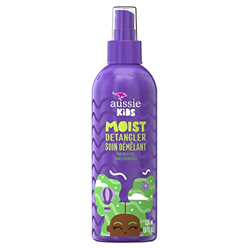 Aussie Kids Moist Detangler Spray for Kids, 8 fl oz