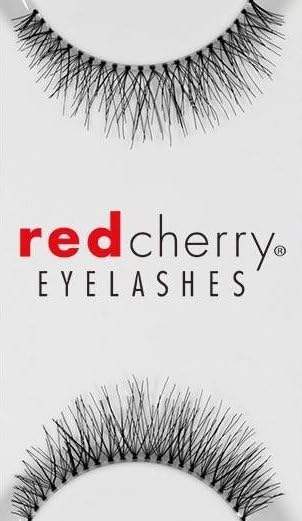 Red Cherry False Eyelashes #747S - Pack of 6