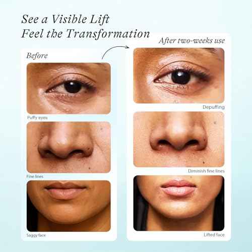 In My Eyes Gua Sha Tool for Face & Eye, Stainless Steel Gua Sha Facial Massager Tool for Reduce Puffiness, Ease Facial Tension & Promote Lymphatic Drainage