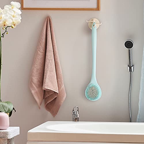 BEDELITE Back Scrubber Shower Brush 16.4 Inch Long Handle