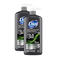 Dial Men 3-in-1 Body, Hair & Face Wash - Recharge Pack of 6, 23 Fl Oz