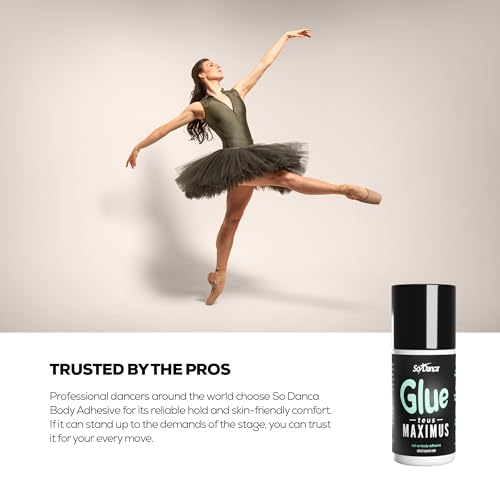So Danca Glue-teus Maximus Roll-On Body Adhesive 2.2oz