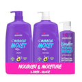 Aussie Miracle Moist 3-Pack Hair Care Set with Deep Conditioner