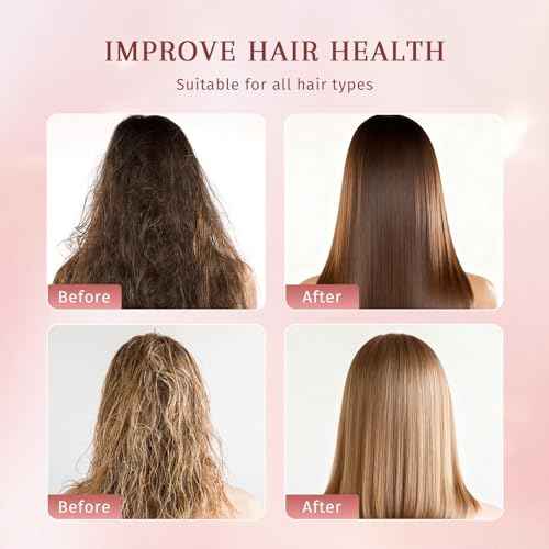 Dear Irean Shampoo and Conditioner Set, Fluffy Fragrance Hair Care For Dry&Damaged Hair, Paraben-Free Shampoo and Conditioner for Women&Men-Made with Keratin, Gifts for Birthday/Christmas (12.4oz x2)