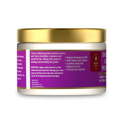 MAKOF BEAUTY Chebe Deep Conditioner - Nourishing Protein Treatment 8oz
