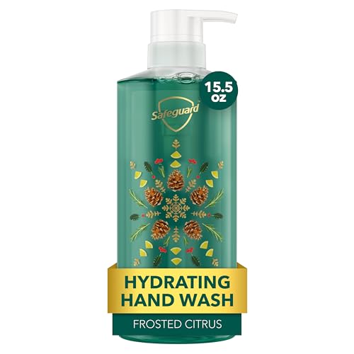 Safeguard Frosted Citrus Liquid Hand Soap 15.5 fl oz - Gentle & Antibacterial