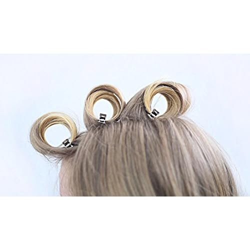 Diane Duck Bill Hair Clips, Silver, 24-pack