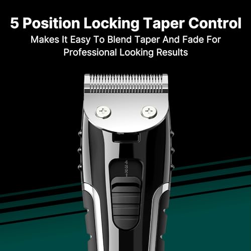 Conair No-Slip Grip Barber Clippers - 16-Piece Home Haircutting Kit