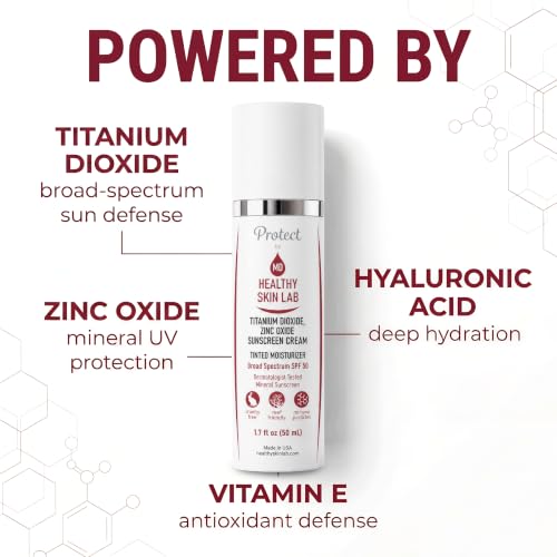 Healthy Skin Lab Tinted Moisturizer SPF 50 - Mineral Sunscreen
