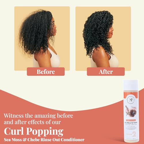 NaturAll Sea Moss & Chebe Anti-Frizz Conditioner 8.5oz