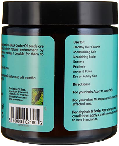 Sunny Isle Jamaican Black Castor Oil Butter with Peppermint 4oz