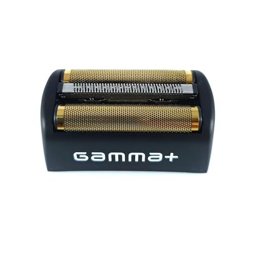 GAMMA+ Replacement Gold Titanium Foil Head Compatible with Gamma+ Boosted Shaver