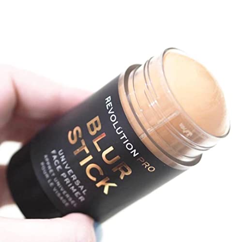 Revolution Pro, Makeup Primer - Blur Stick, Matte Finish, Lightweight & Breathable Pore Minimizer Face Primer, Leaves Skin Looking Flawless, All Skin Tones and Types, 0.52 oz