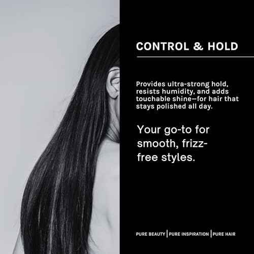 pH PURE HAIR Extra Hold Hairspray - Strong, Anti-Frizz & Humidity-Resistant Non-Aerosol Hair Spray with Floral Scent - Fast-Dry - 10.1 oz