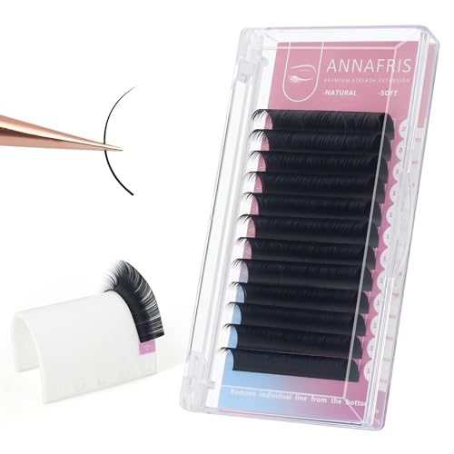 16 Rows Volume Classic Eyelash Extension 0.15 C Curl 8-15mm Mix Matte Black Individual False Eye Lashes Extension Salon Use Natural Soft Fake Eyelashes Supplies (0.15 C, 8-15mm Mix)