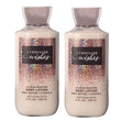 Bath & Body Works A Thousand Wishes Body Lotion, Lightweight Daily Moisturizer with Shea Butter & Coconut Oil, Sparkling Prosecco & Peony Scent, 8 fl oz - 2 Pack