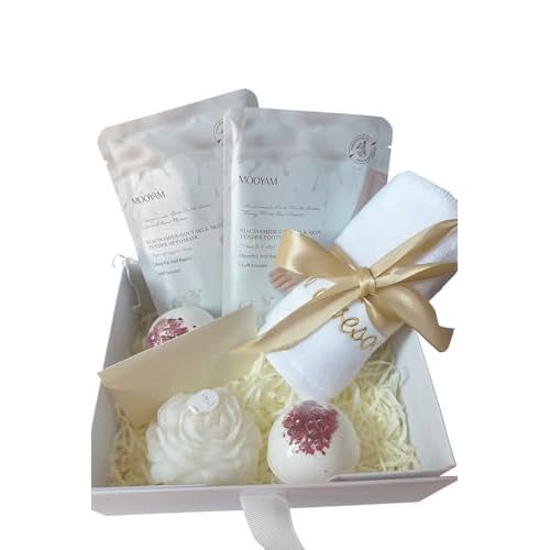 Spa Gifts for Women Bath and Body Gift Basket Mothers Day Gifts Coconut Lavender Home Spa Set Self Care Gift for Mom Sister Her Wife Birthday Gifts Spa Kit Care Package Thank You Gift