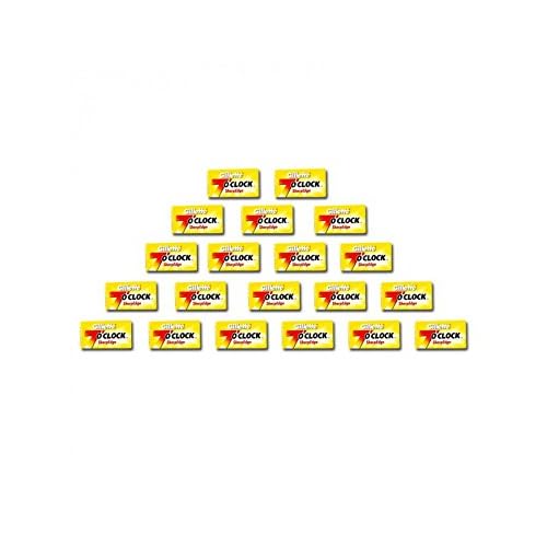 BIC Chrome Platinum Double Edge Safety Razor Disposable Single Blades (100 Pack)