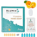 Foaming Hand Soap Tablet Refill ? 6 Tablets | Orange Scent | Non-Toxic, Plastic-Free, Zero Waste, Just-Add-Water | Safe for Kids, Home & Travel (Sweet Orange)