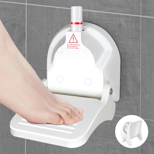 Shower Foot Rest with Suction Cups for Shaving Legs