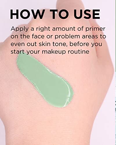 Touch In Sol Green Redness Correcting Primer - Pore Minimizing Base