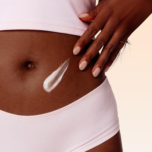 MA?LYS B-FLAT Belly Firming Cream for Women - Skin Tightening & Moisturizing Treatment with Shea Butter & Bentonite Clay - Smooths Look of Stretch Marks - Postpartum Body Care (3.4 Fl Oz)