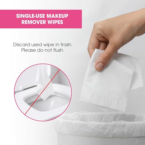 Diamond Wipes Makeup Remover - 50 Count, Alcohol-Free, Vitamin E