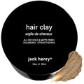Jack Henry Hair Clay for Men - Wax-Based Matte Hold