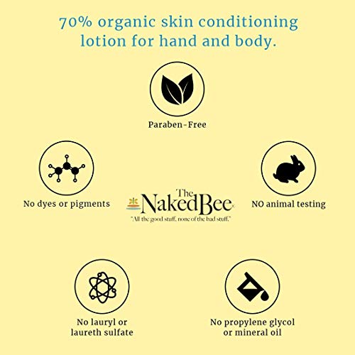The Naked Bee Moisturizing Hand & Body Lotion, 6.7 Ounce, Orange Blossom Honey Orange Blossom Honey Ultra-Rich Body Butter, 8oz