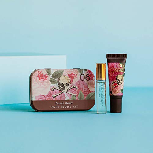 TokyoMilk Dead Sexy Date Night Kit | Includes Citrus Rose Lip Tint and Dead Sexy Eau de Parfum Mini Rollerball