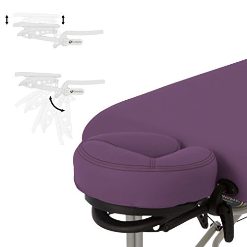 EarthLite Amethyst Portable Massage Table 30" Wide Ultra Lightweight with Aluminum Frame