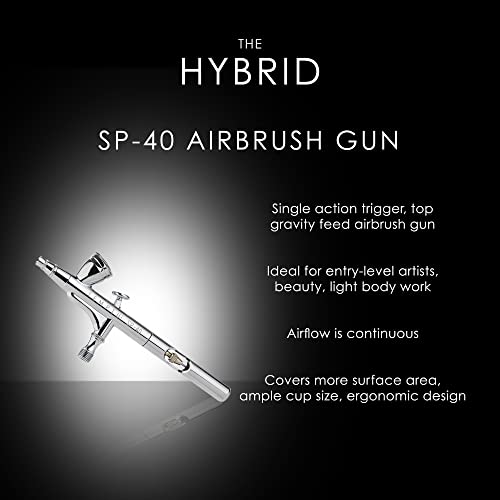 TEMPTU SP-40 Gravity Feed Airbrush | Professional Beauty Makeup
