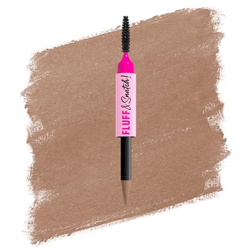 NYX Fluff & Snatch Brow Powder Pen - Ash Blonde