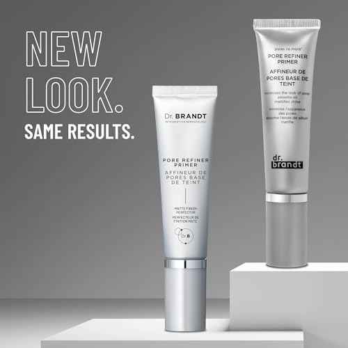 Dr. Brandt Pores No More, Pore Refiner Primer - Instantly Minimizes the Appearance of Pores, Absorbs Oil & Mattifies Shine - 1.0 fl oz