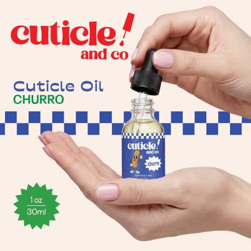 Churro Scented Cuticle Oil - Fast-Absorbing Nail Moisturizer 1 oz