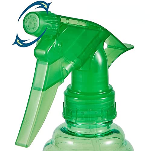 FANSTINOW 3 Pack Spray Bottles - 16 oz Colorful Leak-Proof Nozzles