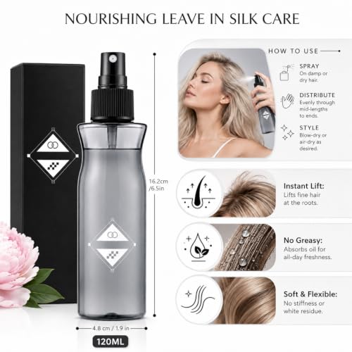 FUERHPSH Lightweight Volumizing Hair Spray for Fine Hair, Long Lasting Lift & Refreshment