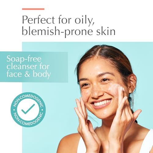 Av?ne Cleanance Cleansing Gel Soap Free Cleanser for Acne Prone, Oily, Face & Body, Alcohol-Free