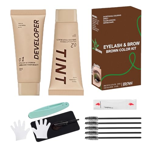 Brown Lash & Brow Color Kit | Professional Salon Results