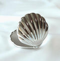 Seashell Compact Mirror - Double-Sided HD Makeup Mirror for Purse