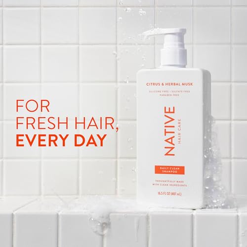 Native Citrus & Herbal Musk Daily Shampoo & Conditioner Set 8.25 fl oz (Pack of 12) – Sulfate & Dye Free