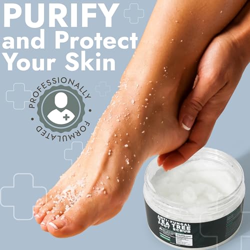 Terramed Exfoliating Foot Scrub with Tea Tree Oil & Callus Remover