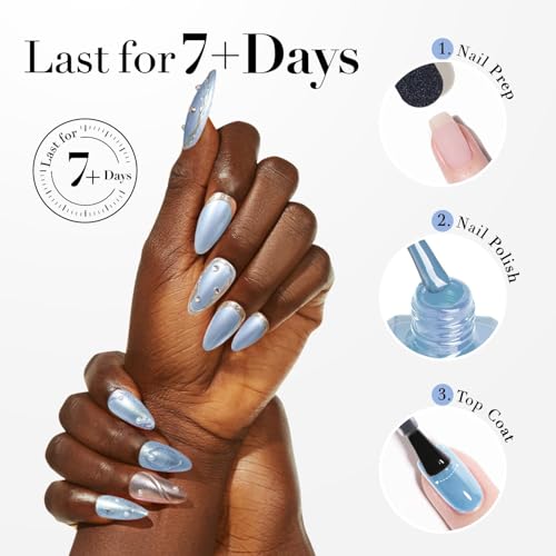 Celestial Blue Quick Dry Nail Polish - 10ml | AZUREBEAUTY