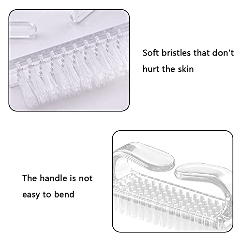 5-Pack Fingernail Brush Set with Soft Bristles for Cleaning