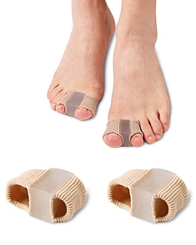 Golbylicc Gel Bunion Corrector & Toe Separators with 2 Loops (2 Pack)