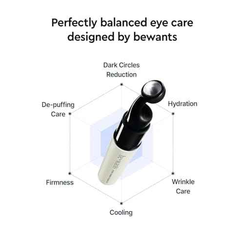 Bewants Peptide-X Firming Eye Serum Stick with Rice-Derived PDRN, Cooling Treatment for Puffiness, Dark Circles & Fine Lines (1 Pack)